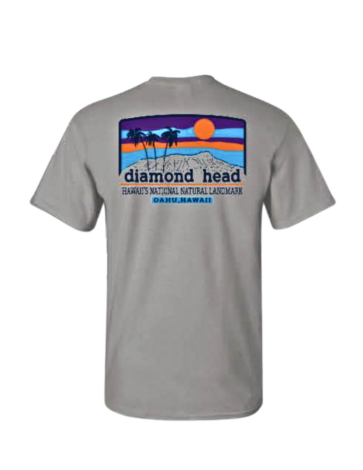 Diamond Head Sunscape Tee, Gray