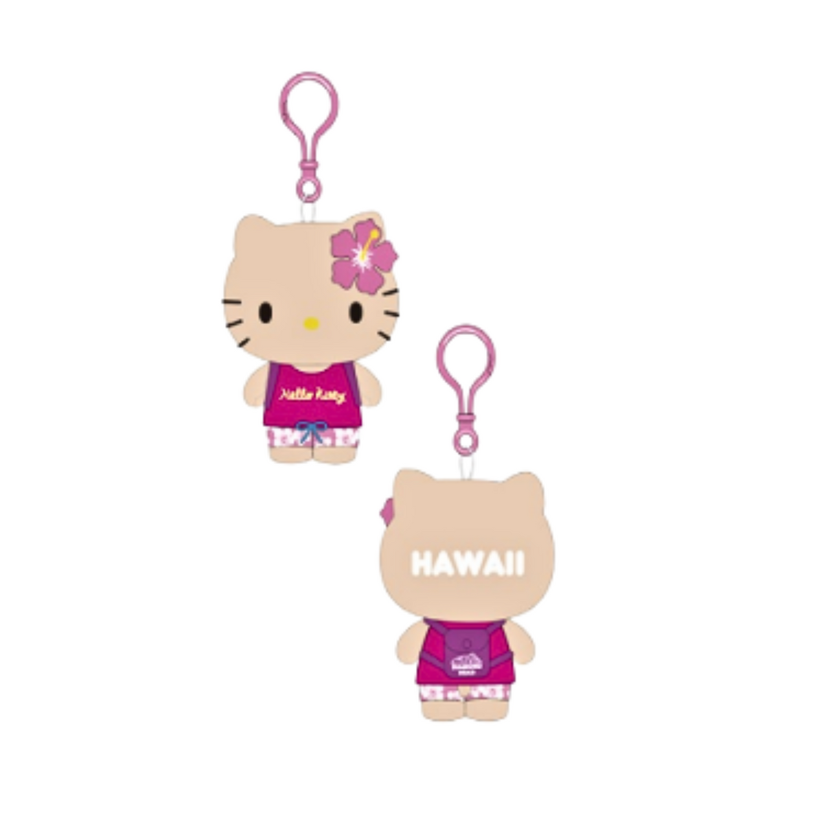 Diamond Head x Hello Kitty Hiking Plush Keychain, 4-Inch