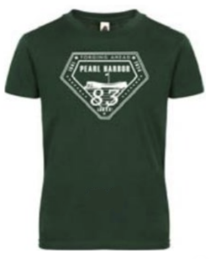 83rd Kids Logo Green Tee