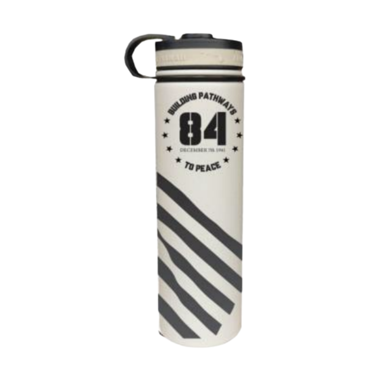 84th Anniversary BB39 USA Flag Wrap 24 Ounce Flask