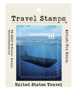 Bowfin Travel Stamp