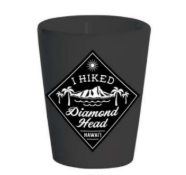 Diamond Head &quot;I Hiked&quot; Shot Glass