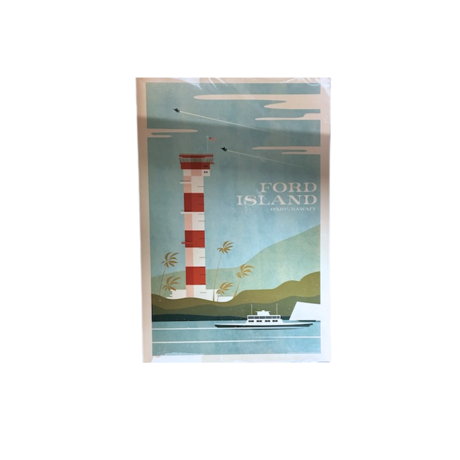 12X18 FORD ISL VINTAGE POSTER