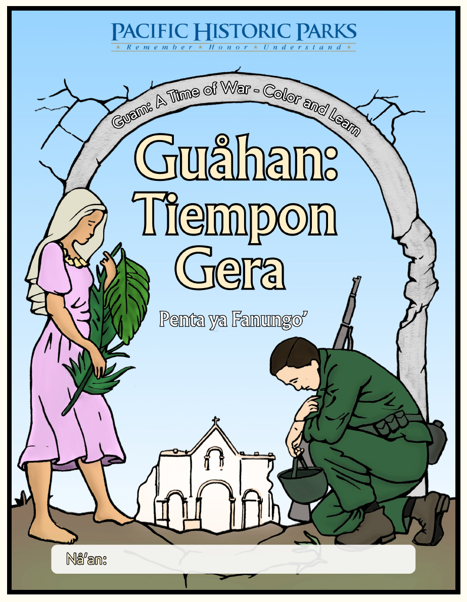 Guam: A Time of War Color &amp; Learn