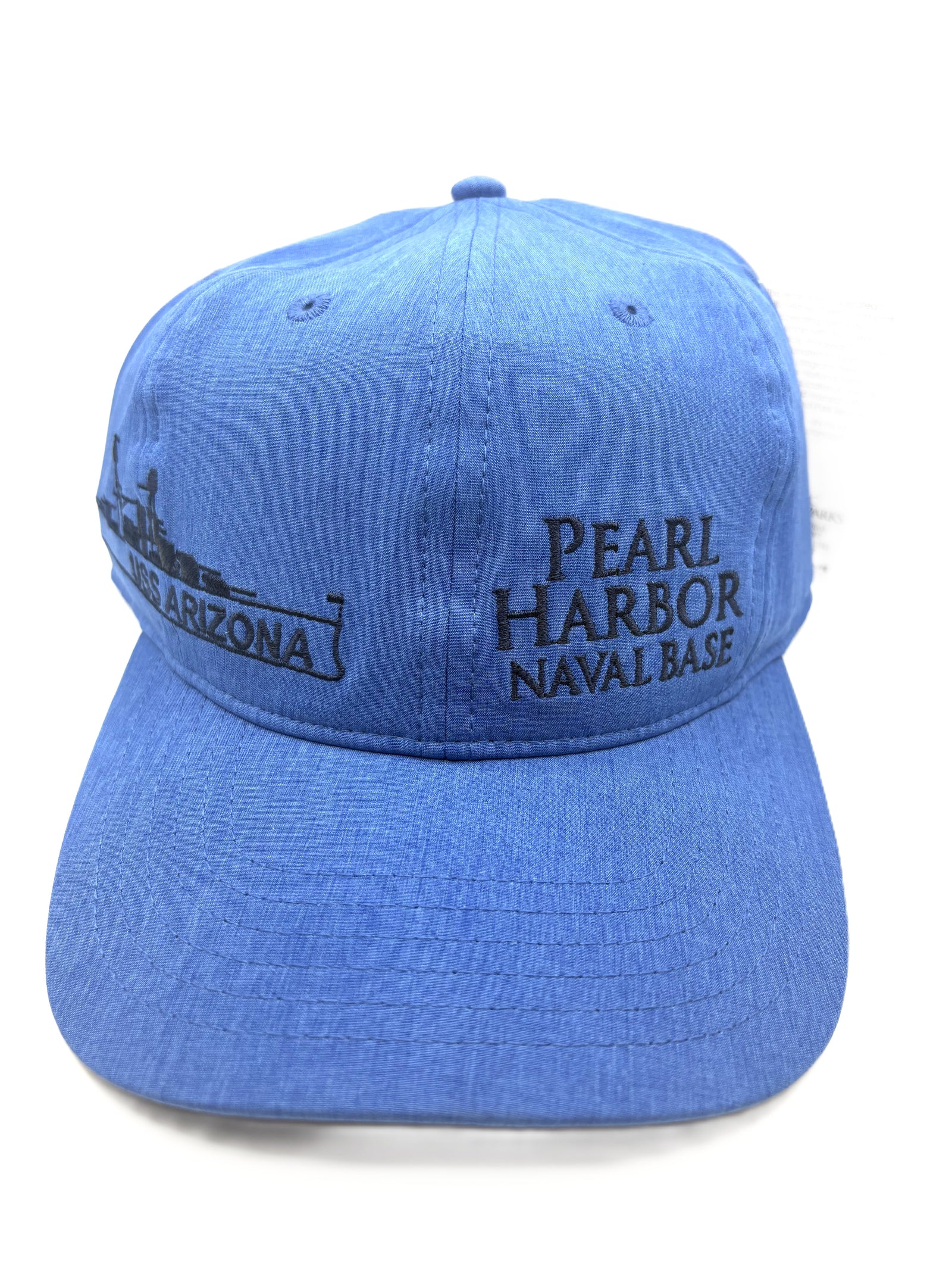 USS Arizona Pearl Harbor Naval Base Cap Blue