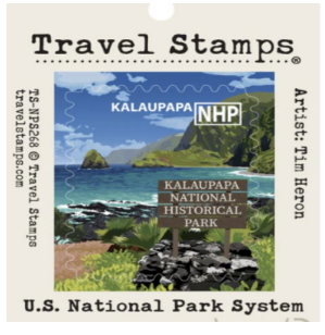 Kalaupapa Travel Stamp