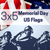 3x5 Memorial Day USA Flag Flown At Pearl Harbor National Memorial