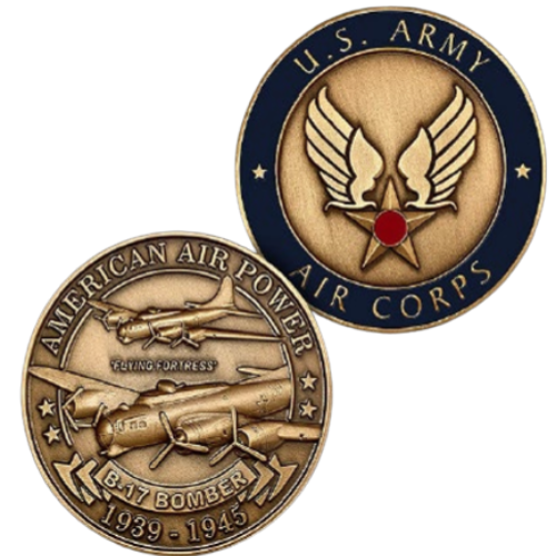 B17 Army Air Corps Coin