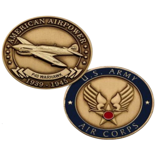 P40 Army Air Corps Coin