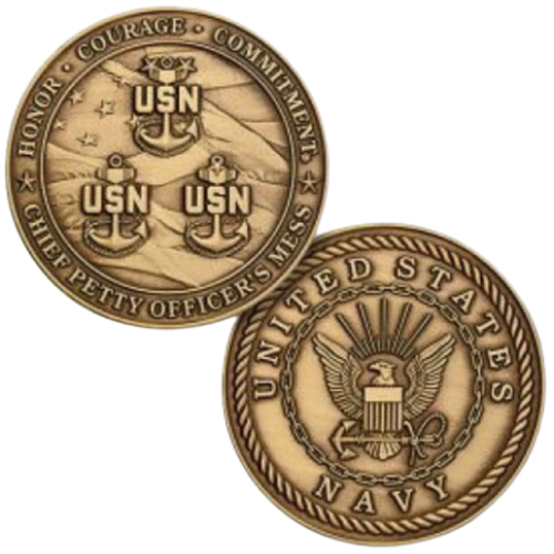 Navy Chief Petty Officer Coin