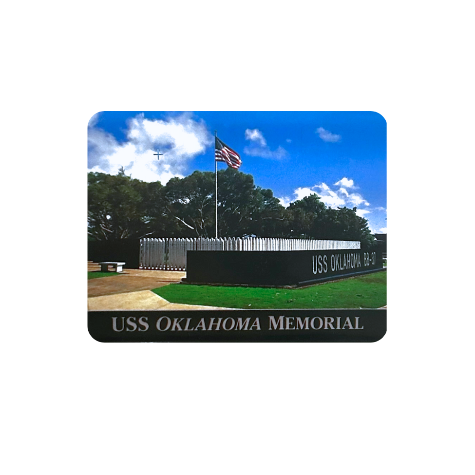 USS Oklahoma Memorial Magnet
