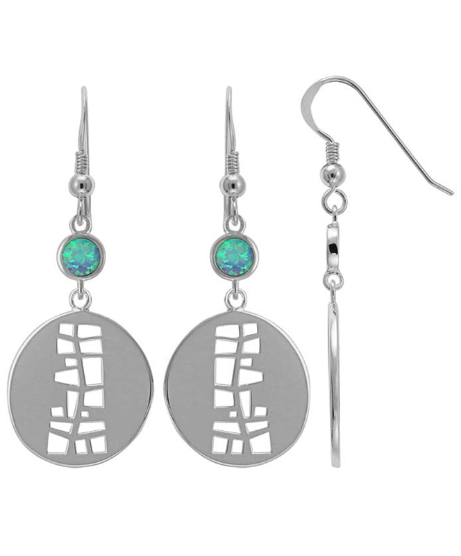 *OPAL TOL EARRINGS TEA