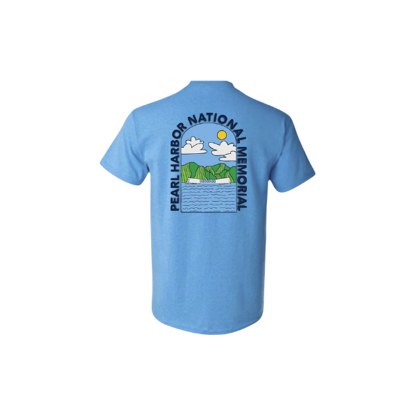 Pearl Harbor National Memorial Kids Tee Blue
