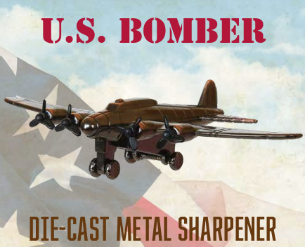 Pencil Sharpener - B-17 Bomber Plane