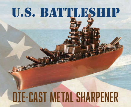 Pencil Sharpener - Battleship