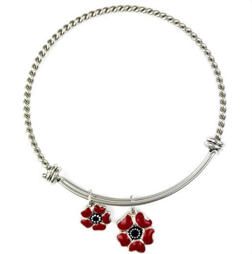 Poppy Bracelet, Silver