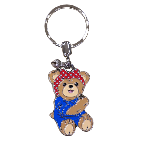 ROSIE BEAR SITTING KEYCH