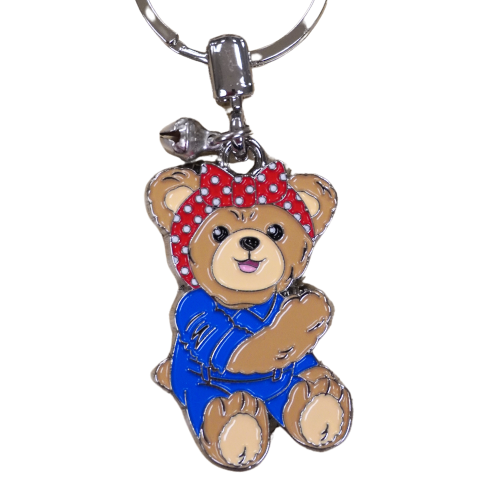 ROSIE BEAR SITTING KEYCH