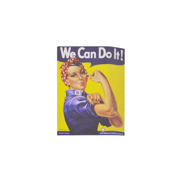 Rosie the Riveter Angle Notepad