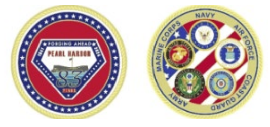 83rd Armed Forces Challenge Coin Gold