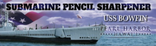 USS Bowfin Submarine Pencil Sharpener