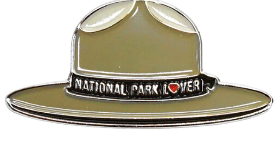 National Park Geek Ranger Hat Pin