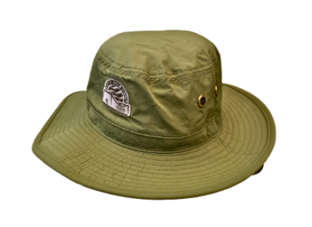 USS Arizona Logo Bucket Hat, Army Green