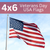 4x6 Veteran's Day USA Flag Flown On USS Arizona Memorial At Pearl Harbor