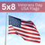 5x8 Veteran's Day USA Flag Flown On USS Arizona Memorial At Pearl Harbor