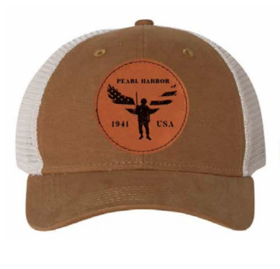 *SOLDIER WINGS PATCH CAP BRWN