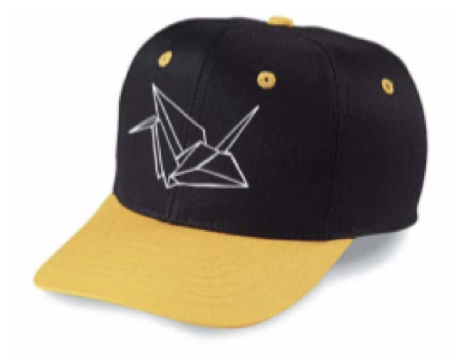 *KIDS CRANE CAP YELLOW