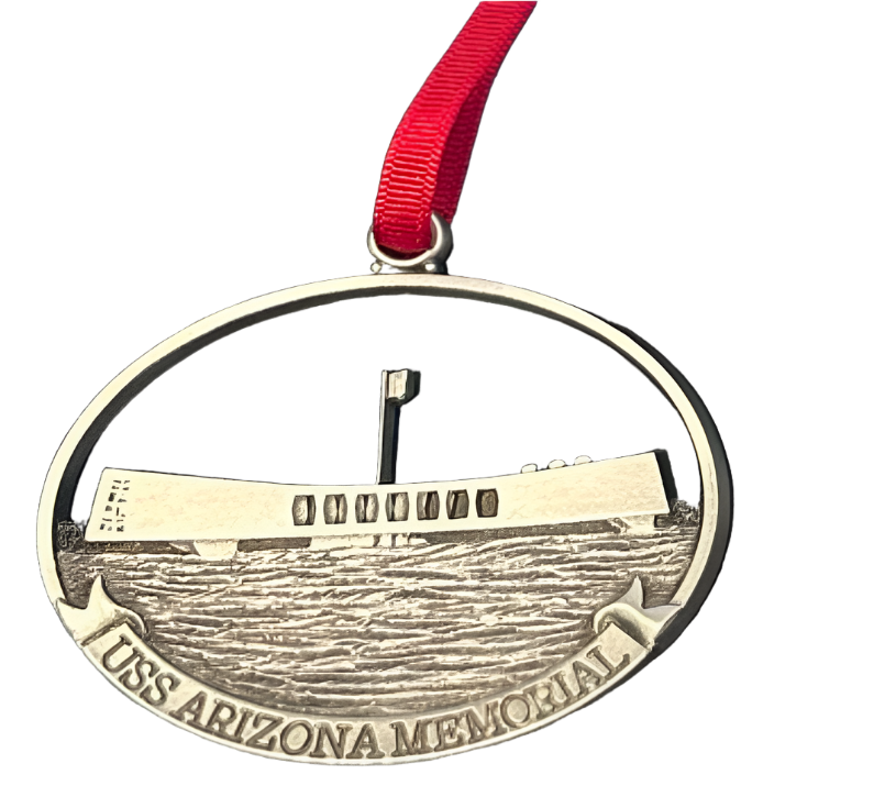 Arizona Memorial Pewter Ornament