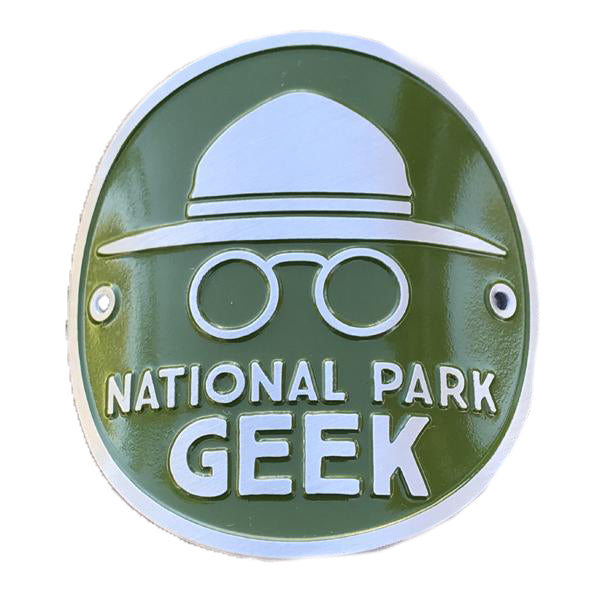 National Park Geek Hiking Medallion