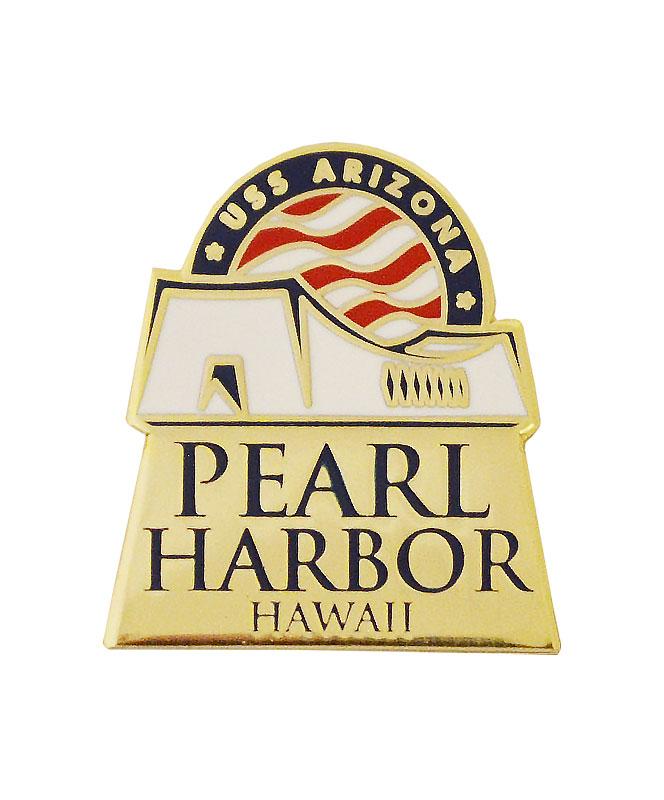 Pearl Harbor Hawaii Logo Pin