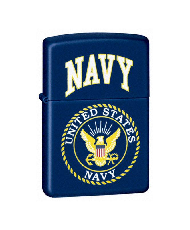 U.S. Navy Matte Blue Zippo Lighter