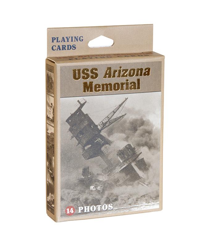 USS Arizona Archive Photo Playing Cards