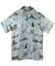 Men's Pearl Harbor Aloha Shirt, Aqua Blue