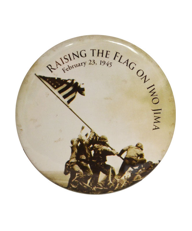 Iwo Jima Pin-Back Button