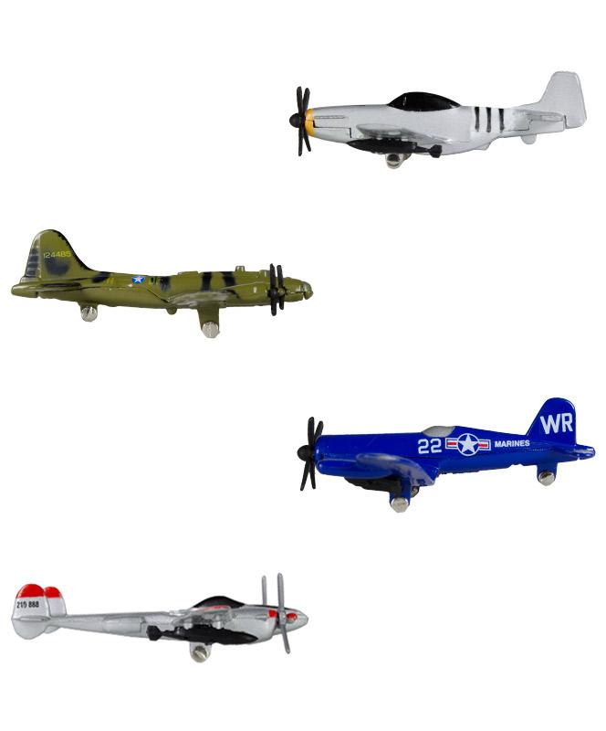 InAir WWII Warbirds Diecast Metal Flyers