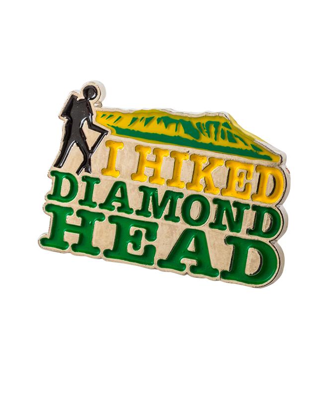 I Hiked Diamond Head Pin