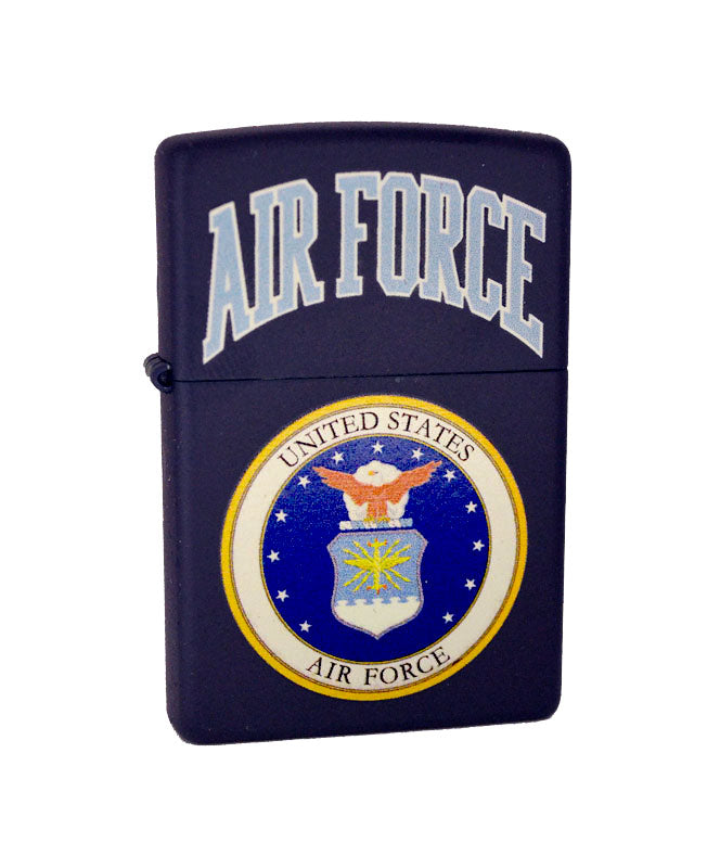 U.S. AIR FORCE DARK FORCE DARK BLUE ZIPPO LIGHTER