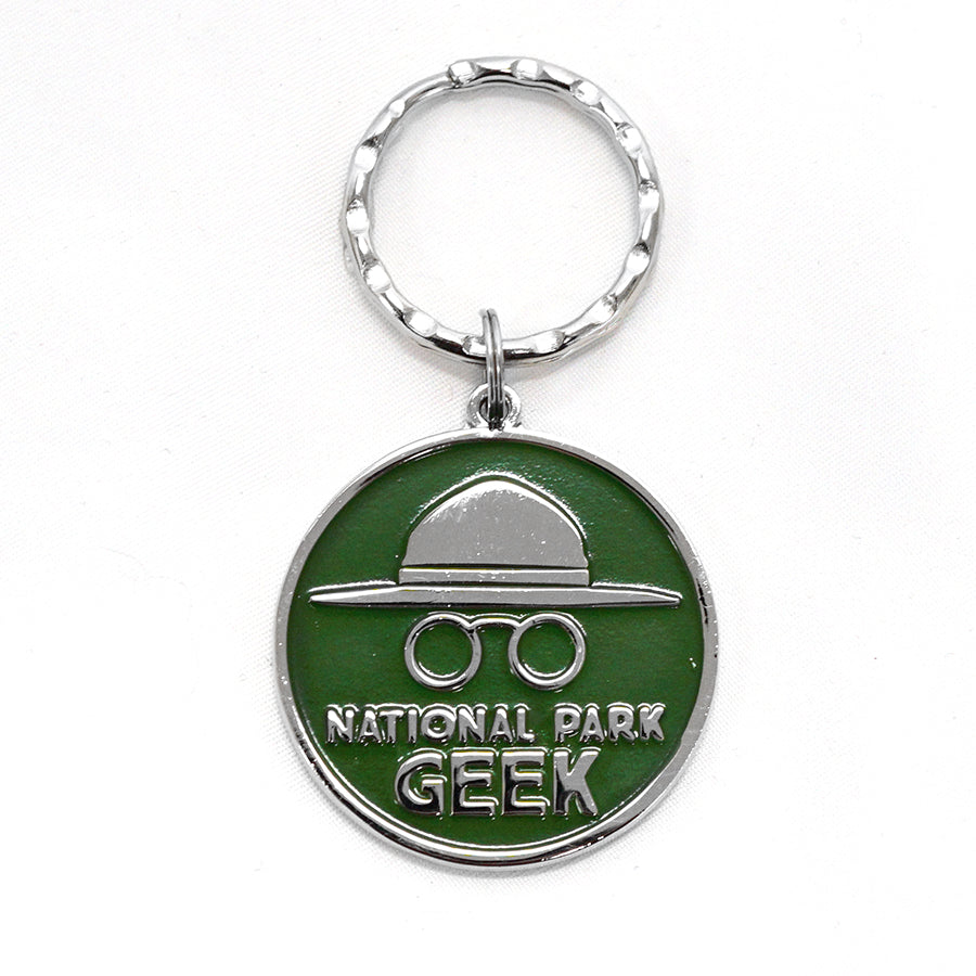 National Park Geek Keychain