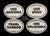 4-Pack Stickers Pearl Harbor