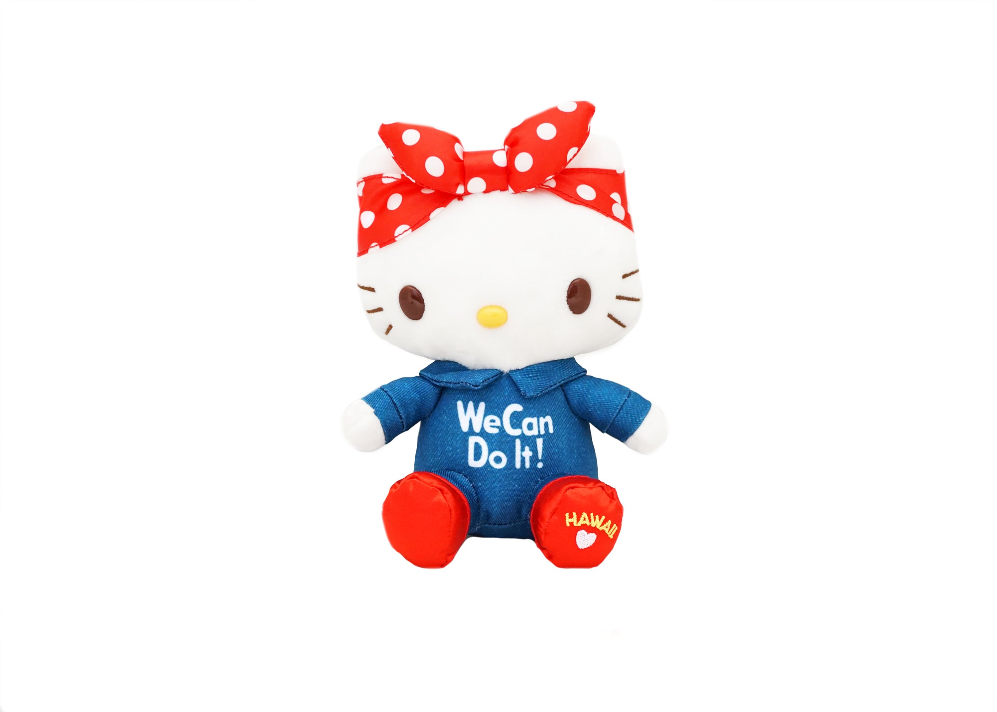 Hello Kitty Rosie The Riveter Plush Toy