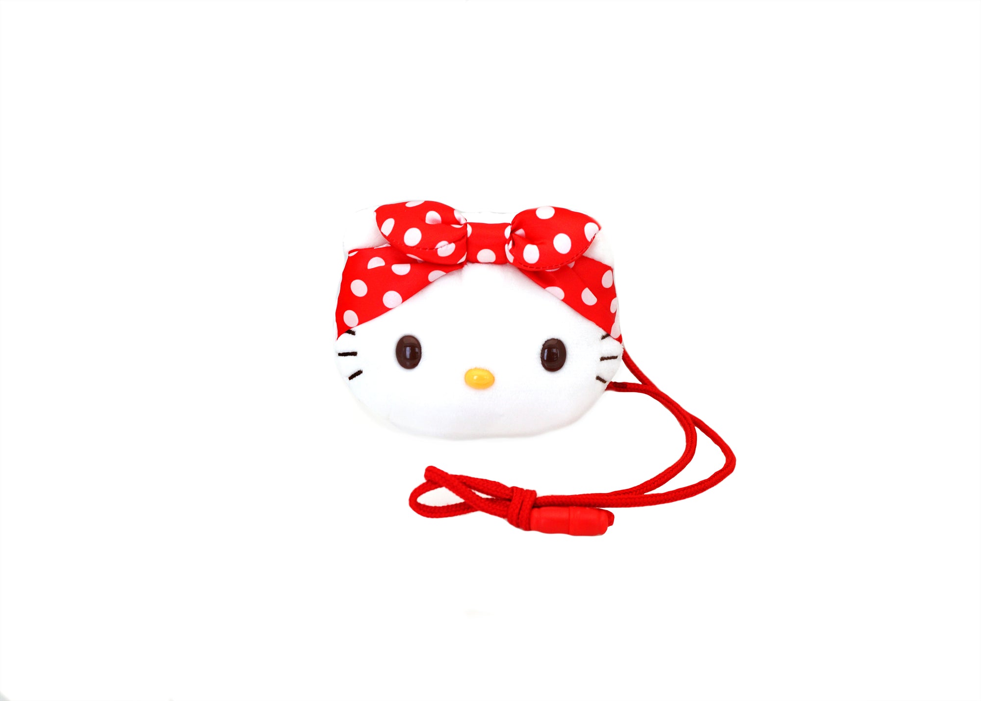 Hello Kitty Rosie Plush Purse With Rope Strap