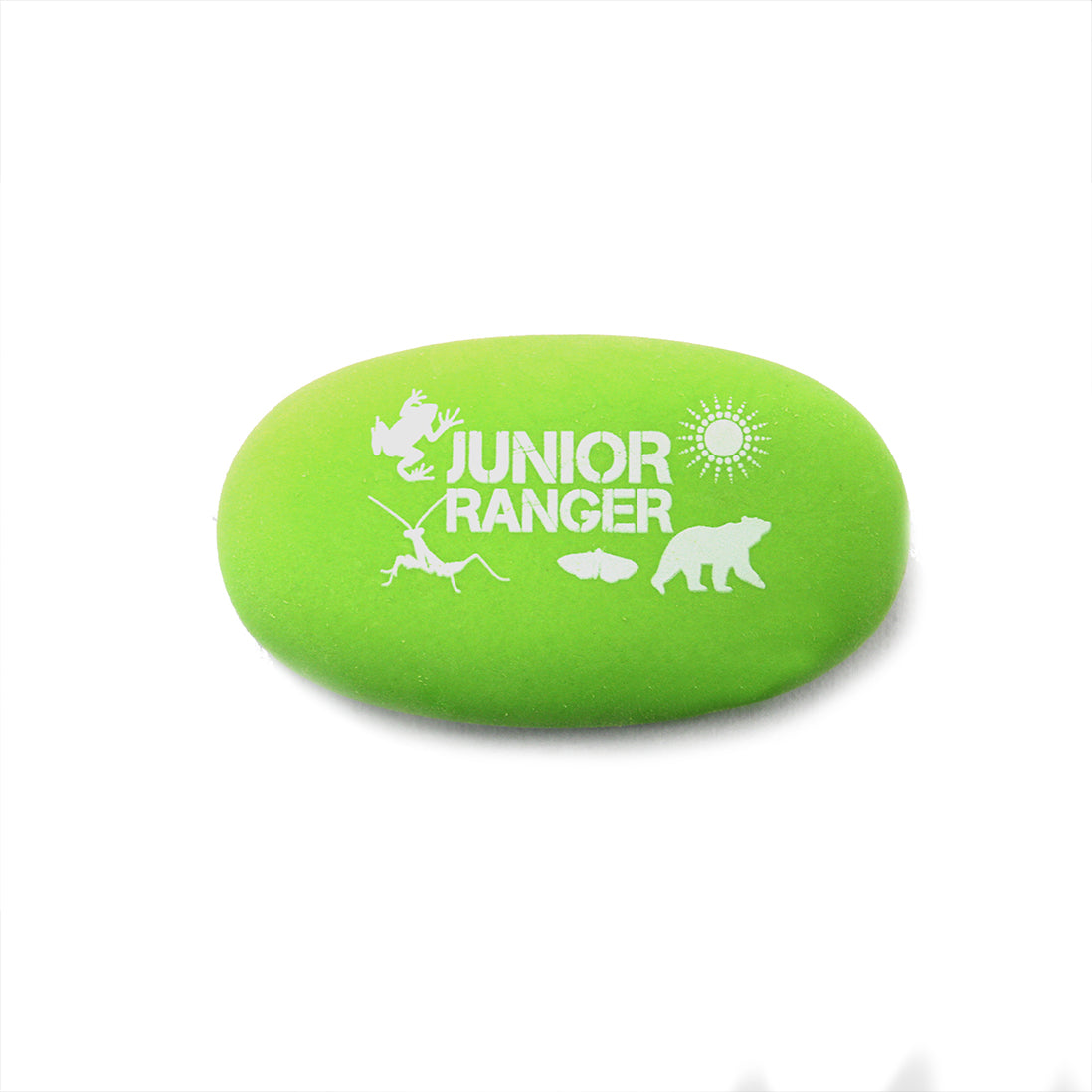 *JR RANGER ERASER, GREEN