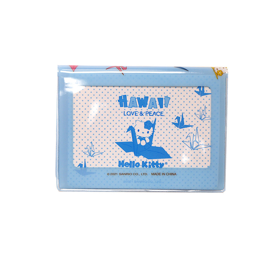 Hello Kitty Tsuru ID Case Blue