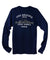 Men's USS Arizona BB39 Long Sleeve T-Shirt, Navy Blue