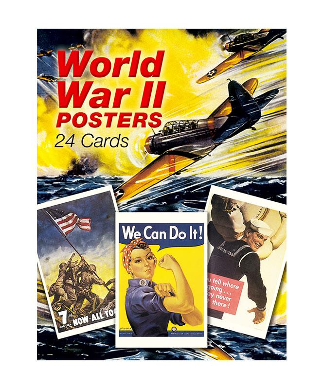 World War II Posters: 24 Cards SC
