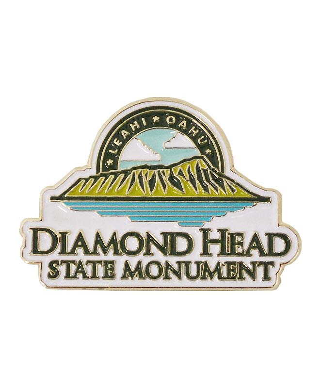 Diamond Head State Monument Logo Pin